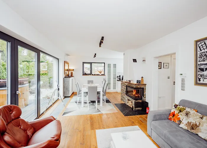 Ferienhaus River House Jacuzzi Sauna Schreiberhau