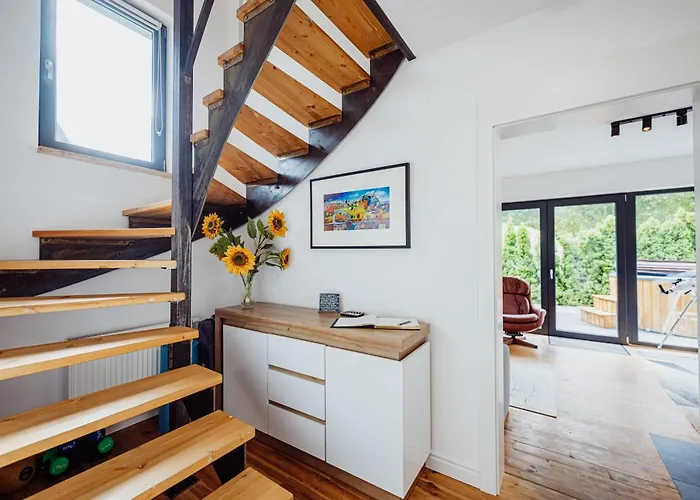 River House Jacuzzi Sauna Ferienhaus